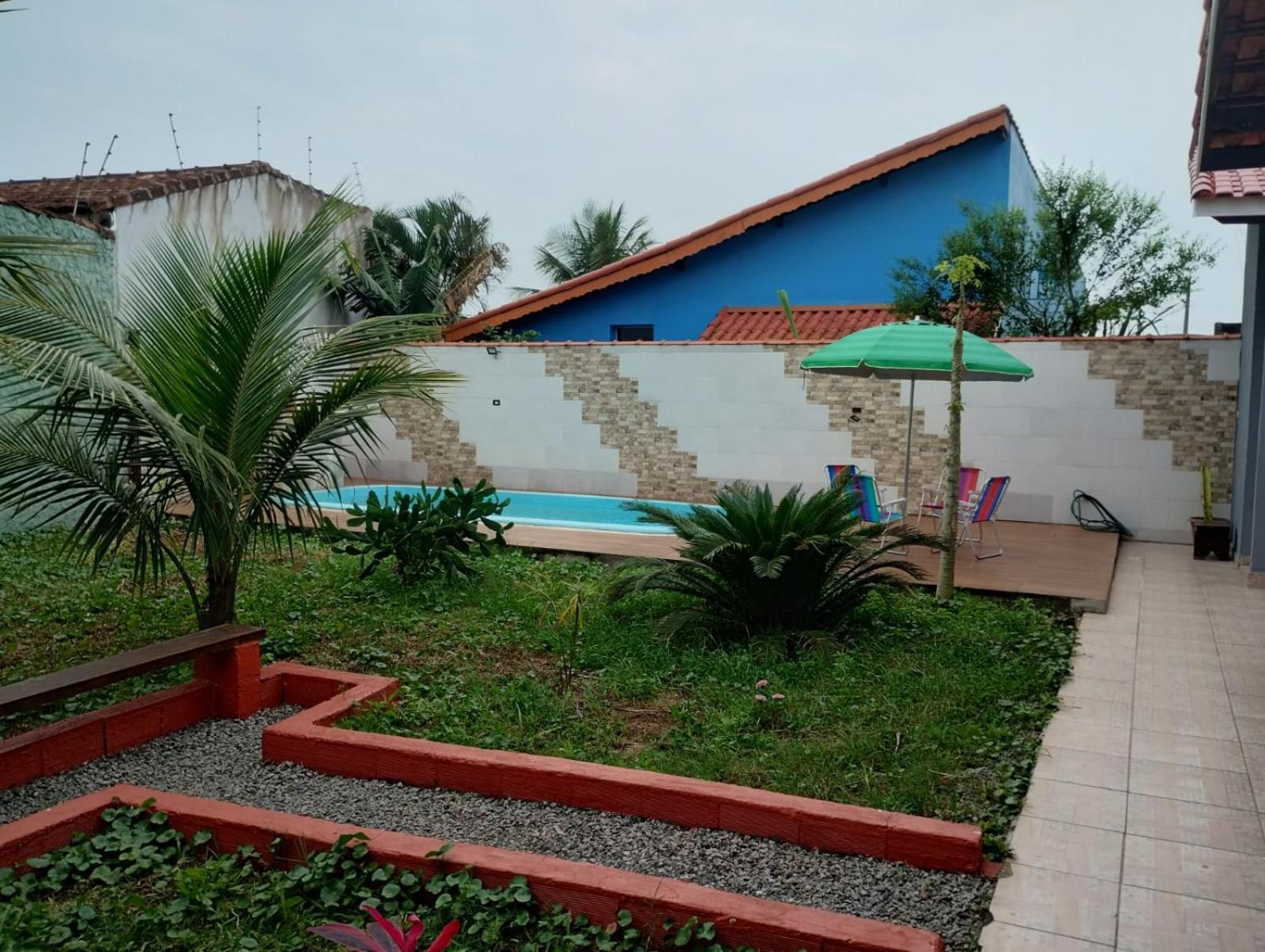 Casa Na Praia Com Piscina E Churrasqueira Itanhaém Eksteriør bilde