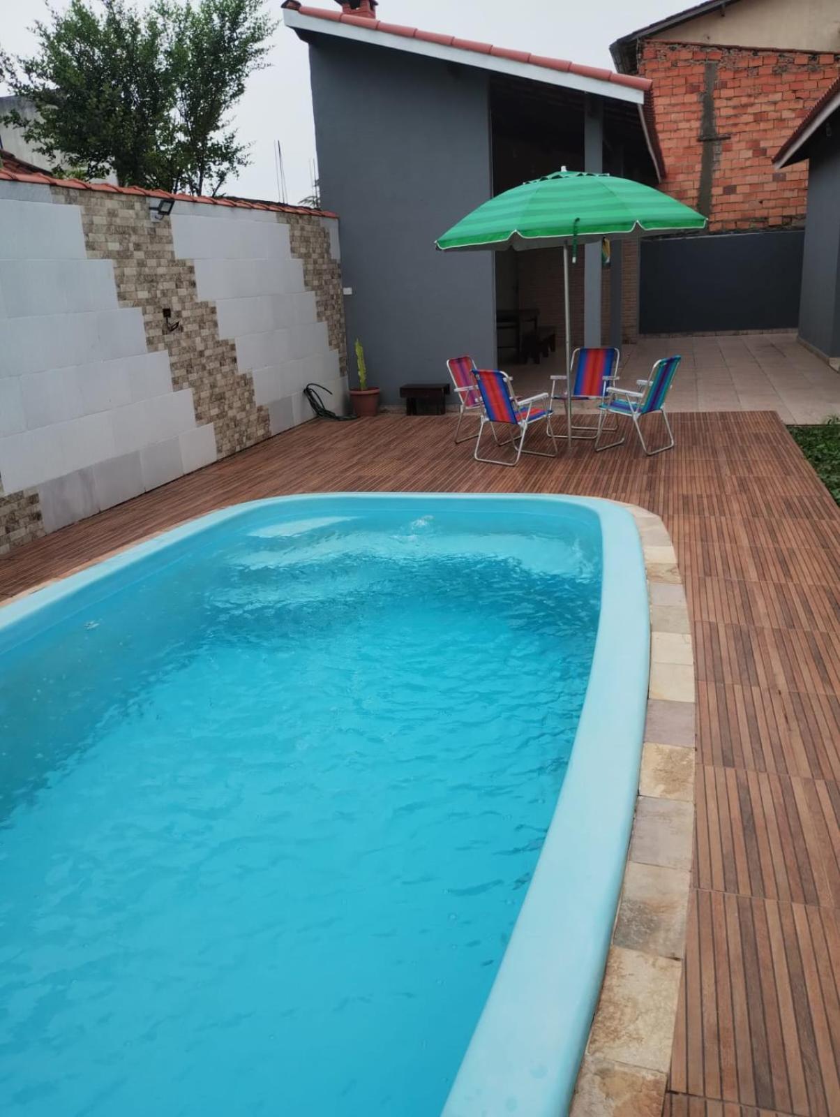 Casa Na Praia Com Piscina E Churrasqueira Itanhaém Eksteriør bilde